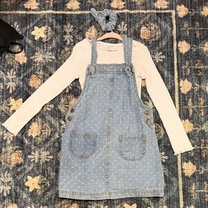 Max Studio Light Blue Girls Jumper size 5